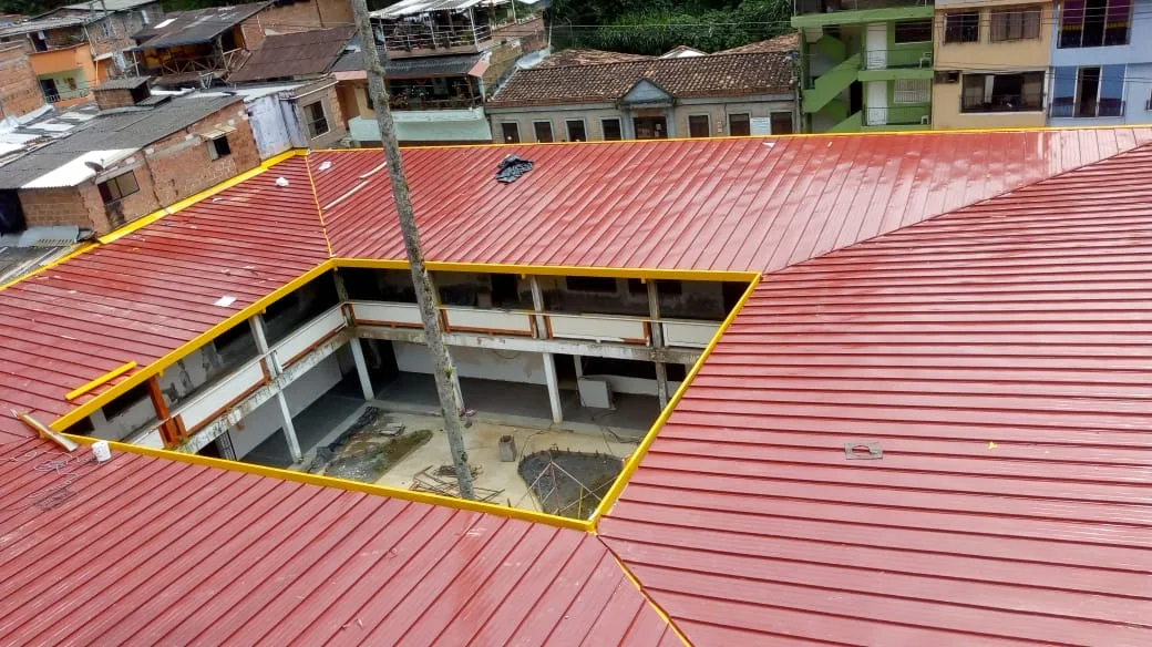 Cubierta Palacio municipal Cañasgordas · foto 1
