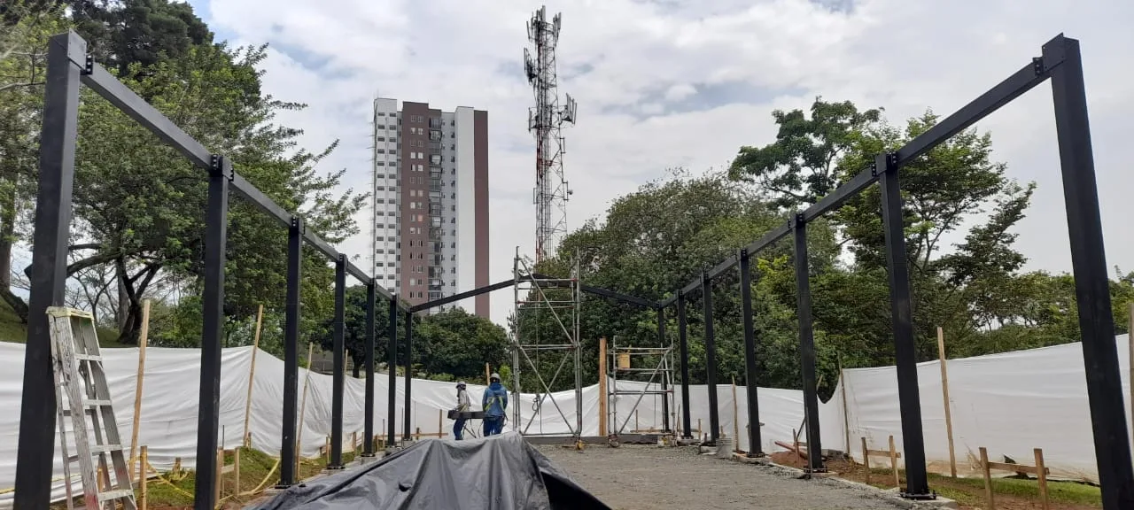 Estructura cocina Comfama Barrio Pérez · foto 4