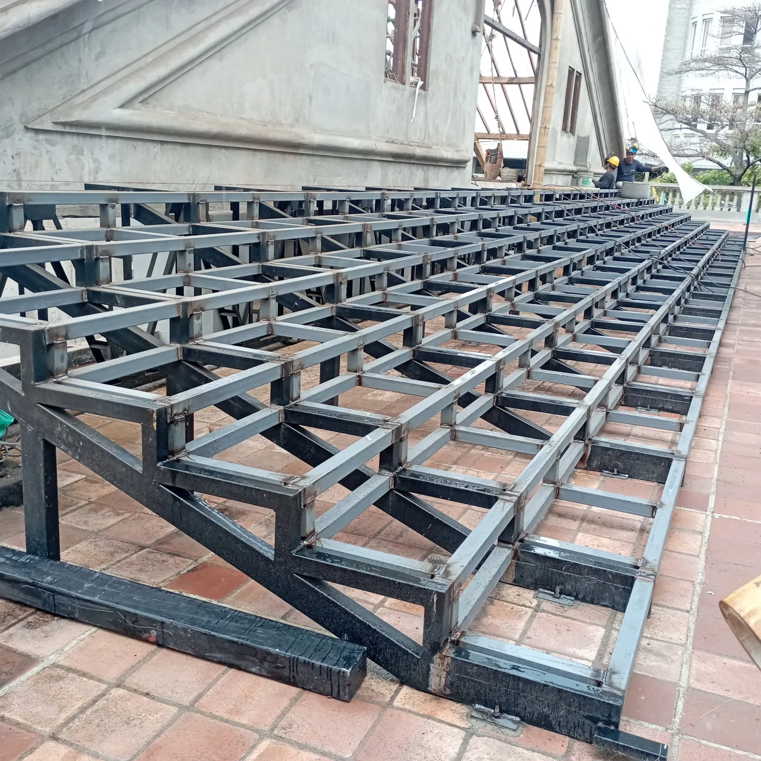 Estructuras metálicas zarzo Claustro Etapa 1 · foto 4
