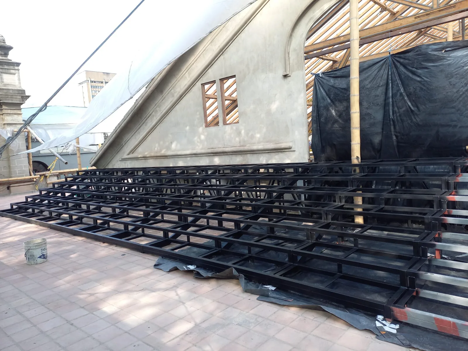 Estructuras metálicas zarzo Claustro Etapa 1 · foto 7