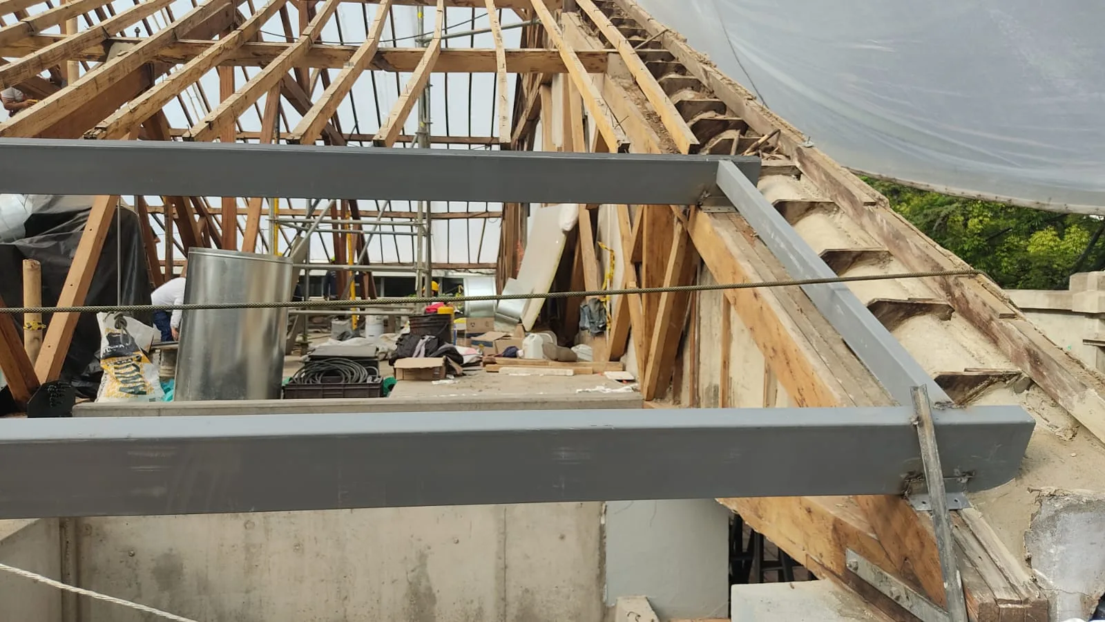 Estructuras metálicas zarzo Claustro Etapa 1 · foto 8