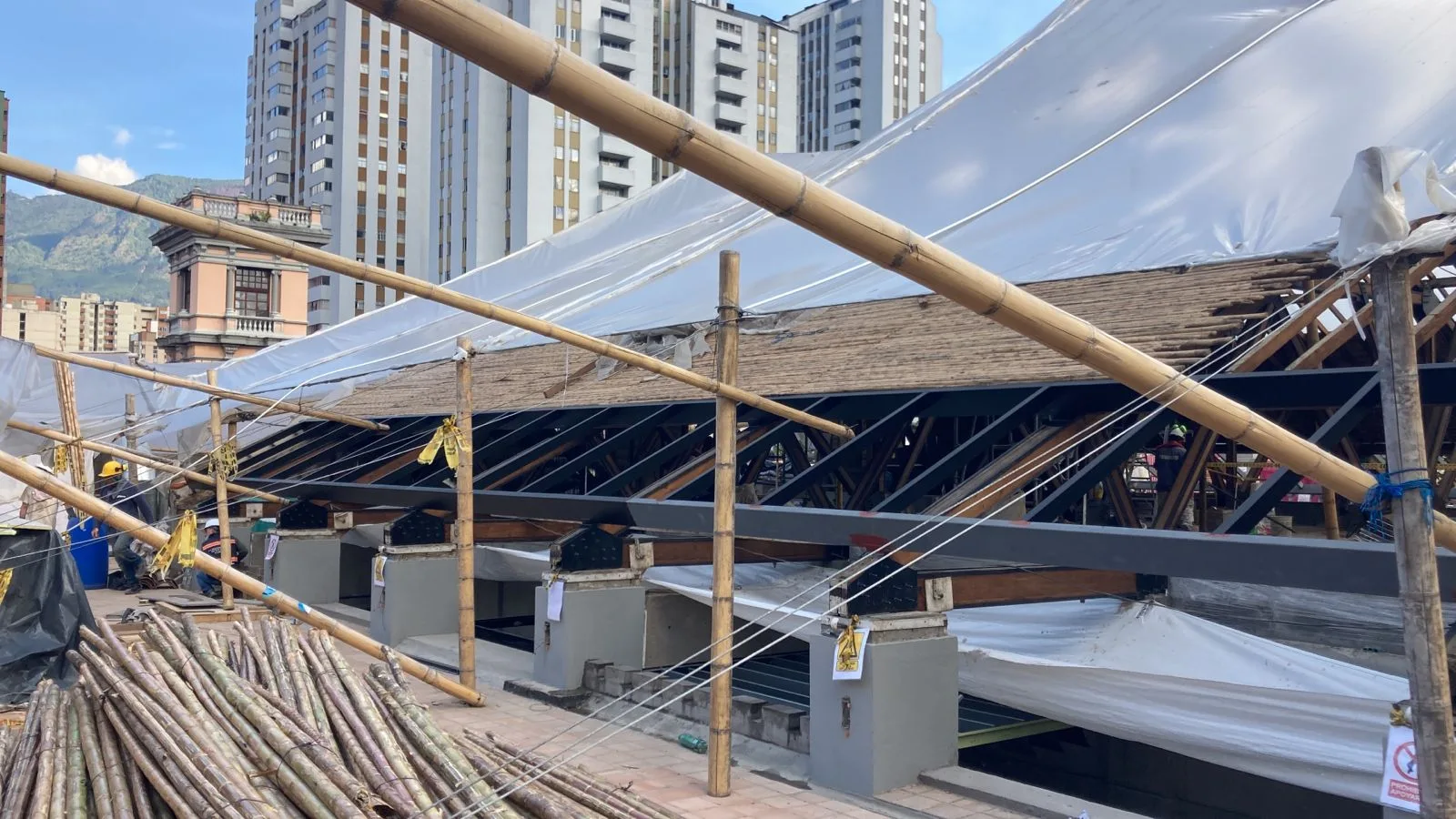 Estructuras metálicas zarzo Claustro Etapa 1 · foto 9