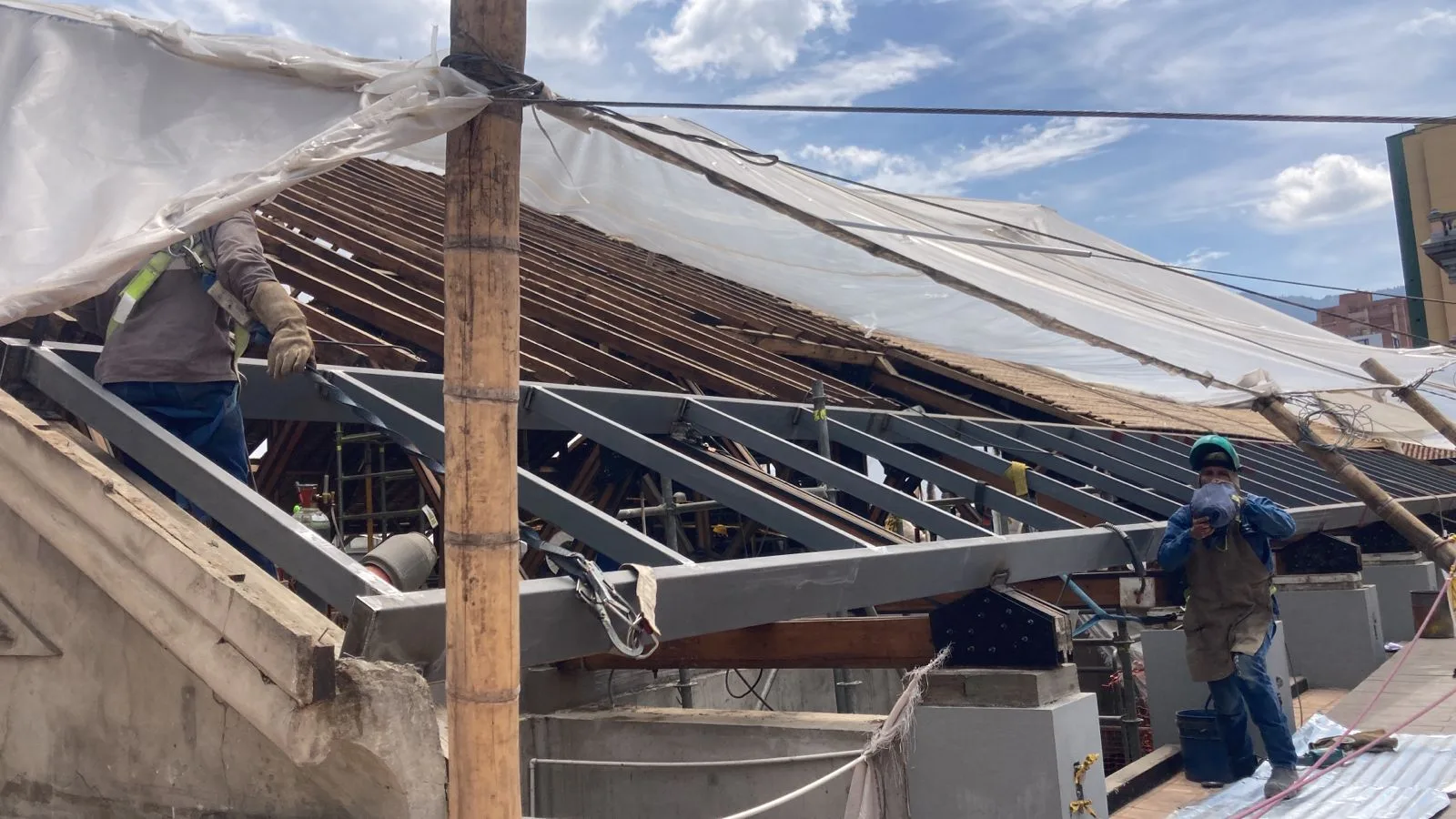 Estructuras metálicas zarzo Claustro Etapa 1 · foto 16