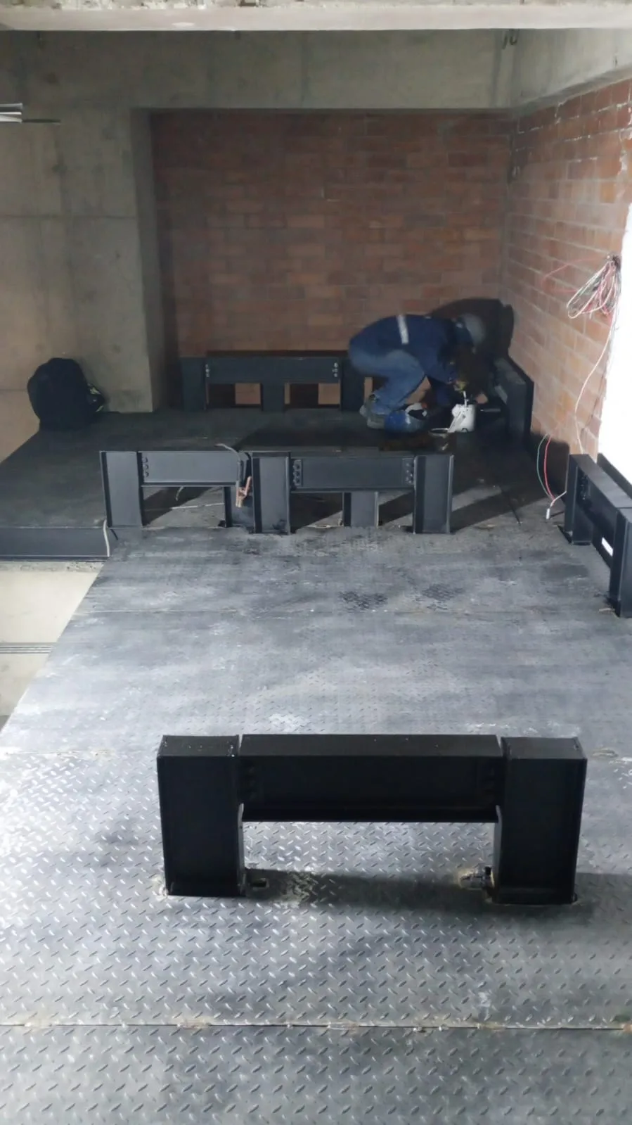 Estructura soporte ascensores Clínica Buonavitta · foto 9