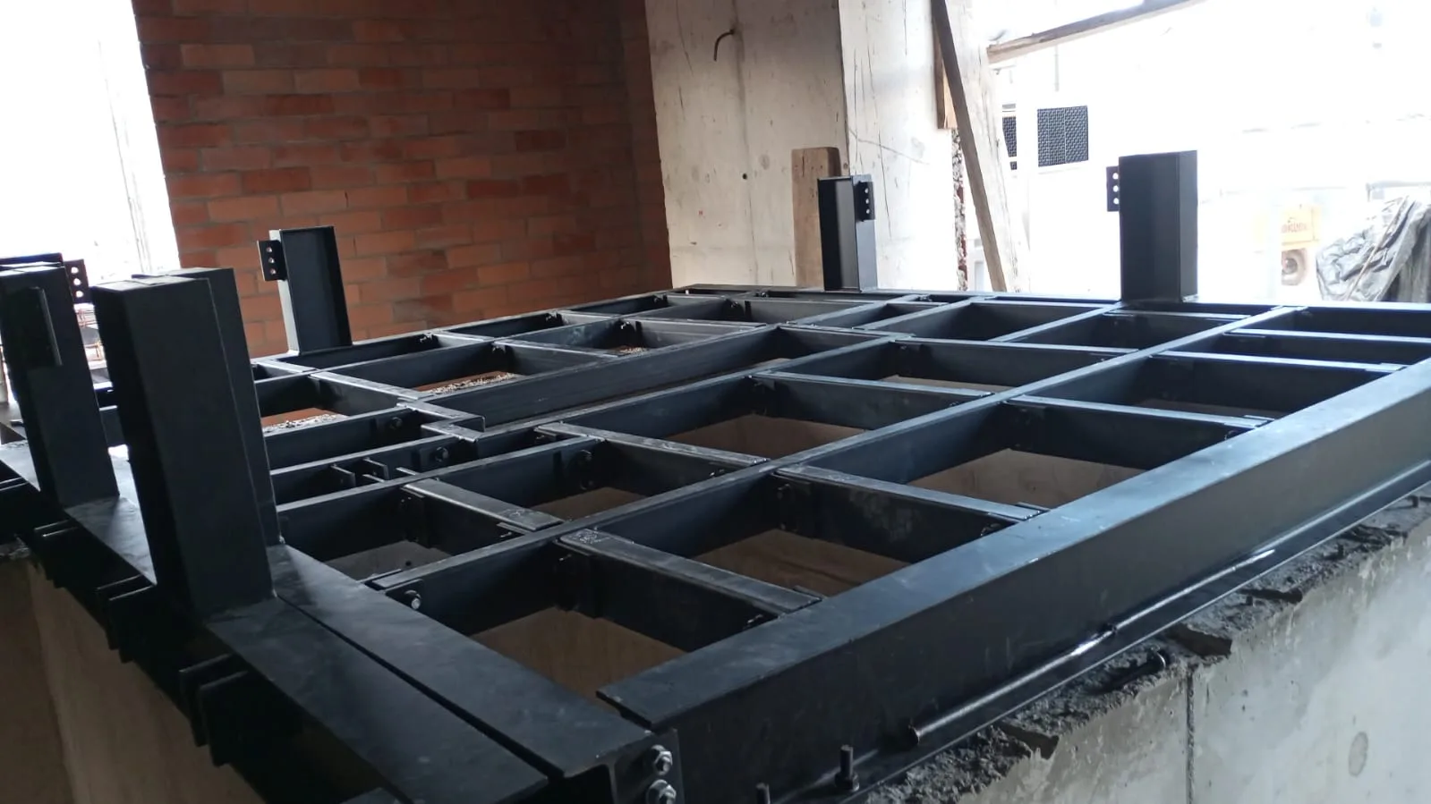 Estructura soporte ascensores Clínica Buonavitta · foto 10