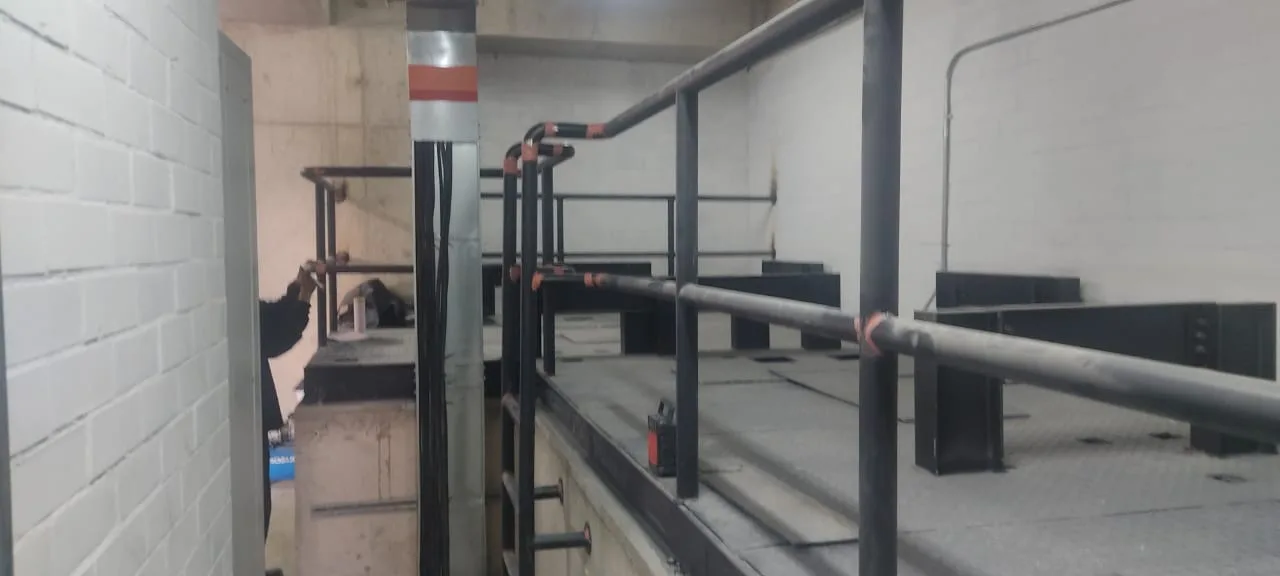 Estructura soporte ascensores Clínica Buonavitta · foto 13