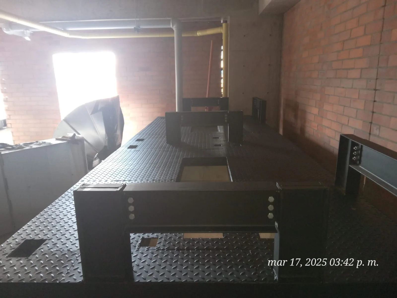 Estructura soporte ascensores Clínica Buonavitta · foto 15